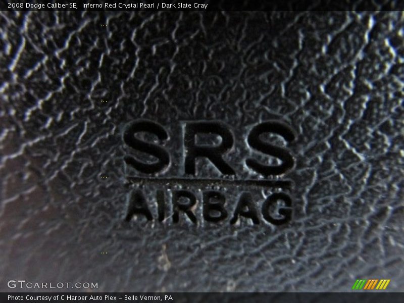 Inferno Red Crystal Pearl / Dark Slate Gray 2008 Dodge Caliber SE