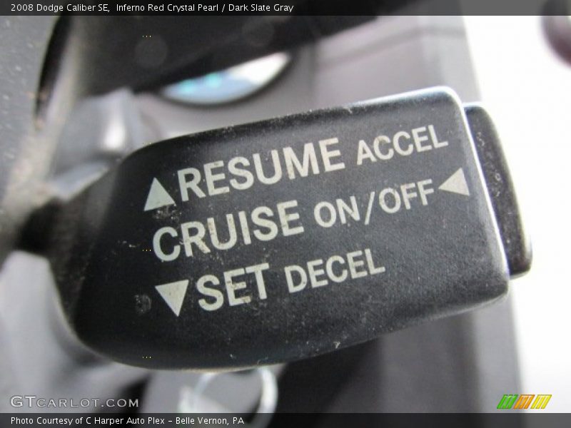 Inferno Red Crystal Pearl / Dark Slate Gray 2008 Dodge Caliber SE