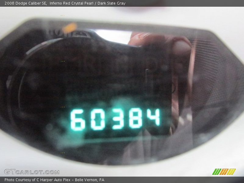 Inferno Red Crystal Pearl / Dark Slate Gray 2008 Dodge Caliber SE