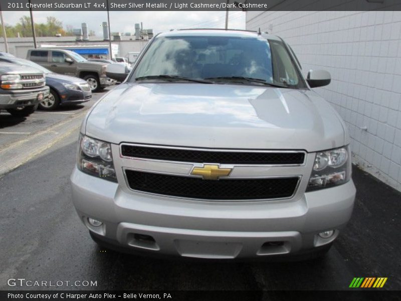 Sheer Silver Metallic / Light Cashmere/Dark Cashmere 2011 Chevrolet Suburban LT 4x4