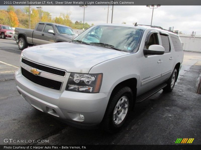 Sheer Silver Metallic / Light Cashmere/Dark Cashmere 2011 Chevrolet Suburban LT 4x4