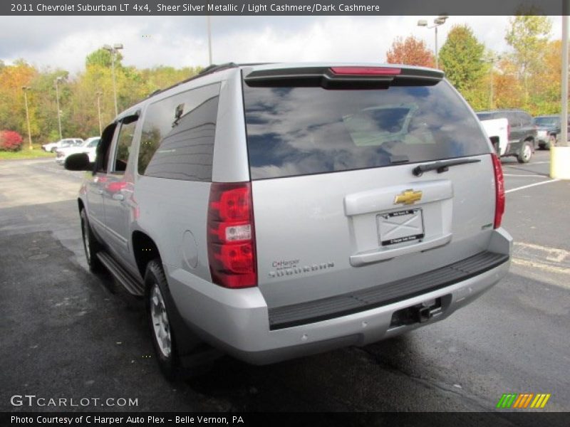 Sheer Silver Metallic / Light Cashmere/Dark Cashmere 2011 Chevrolet Suburban LT 4x4