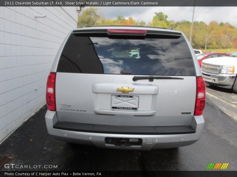 Sheer Silver Metallic / Light Cashmere/Dark Cashmere 2011 Chevrolet Suburban LT 4x4
