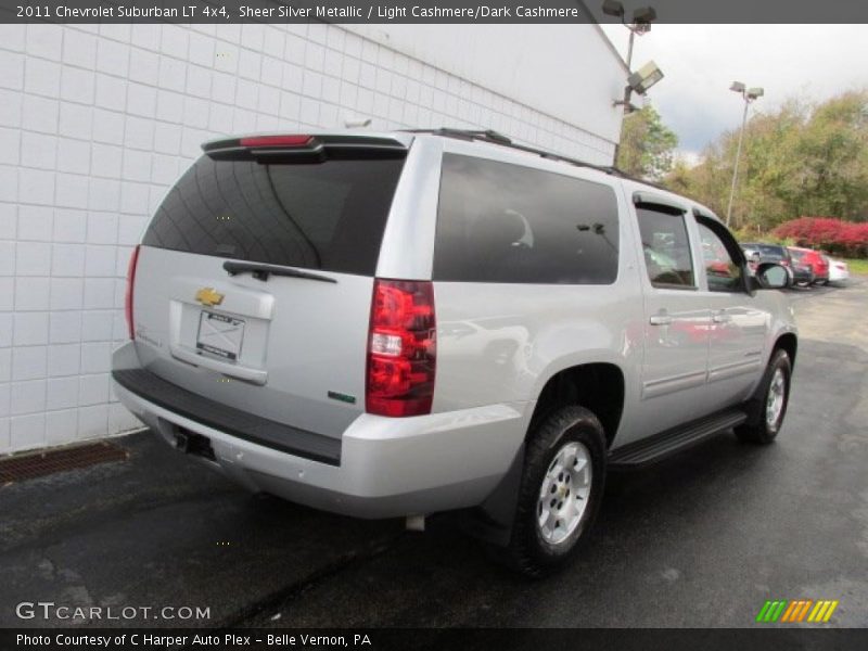 Sheer Silver Metallic / Light Cashmere/Dark Cashmere 2011 Chevrolet Suburban LT 4x4