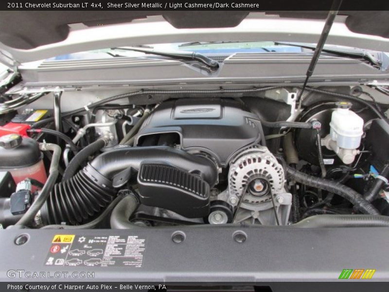 Sheer Silver Metallic / Light Cashmere/Dark Cashmere 2011 Chevrolet Suburban LT 4x4