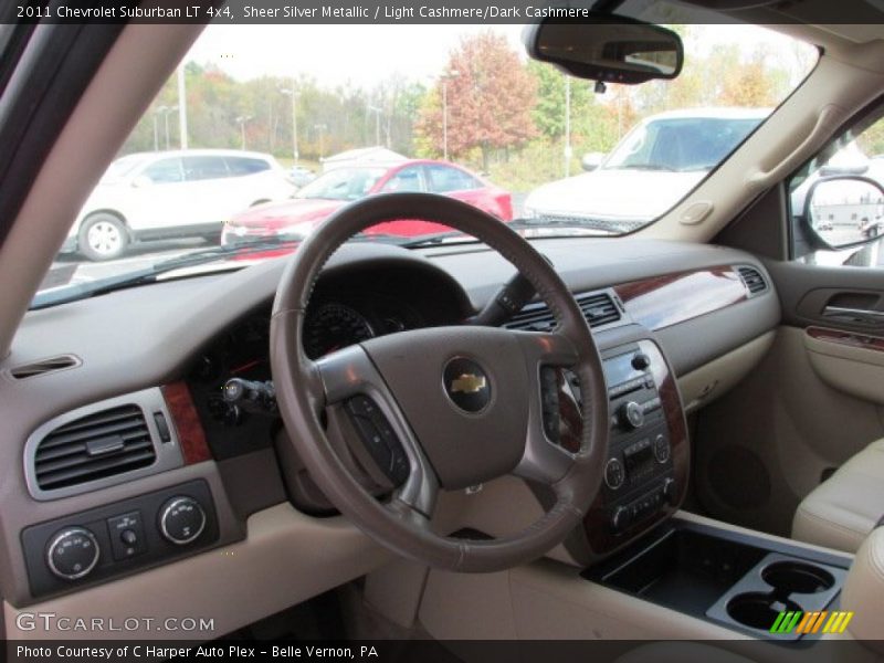 Sheer Silver Metallic / Light Cashmere/Dark Cashmere 2011 Chevrolet Suburban LT 4x4