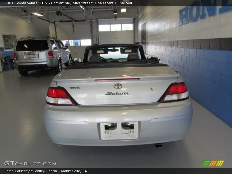 Silverstream Opalescent / Charcoal 2001 Toyota Solara SLE V6 Convertible