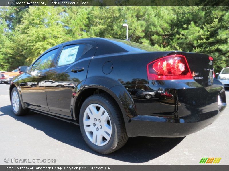Black Clear Coat / Black 2014 Dodge Avenger SE