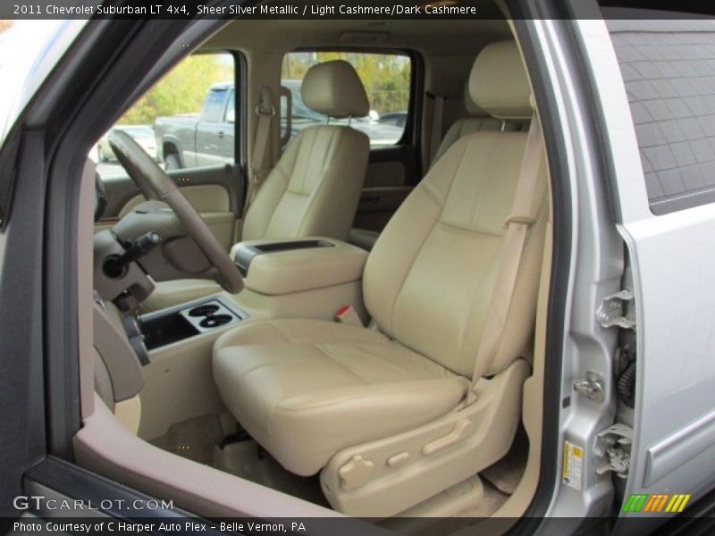Sheer Silver Metallic / Light Cashmere/Dark Cashmere 2011 Chevrolet Suburban LT 4x4