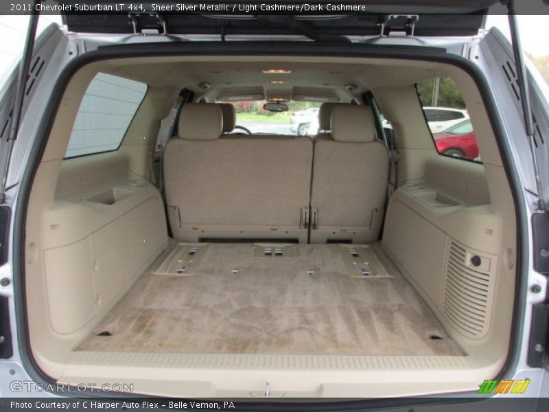Sheer Silver Metallic / Light Cashmere/Dark Cashmere 2011 Chevrolet Suburban LT 4x4