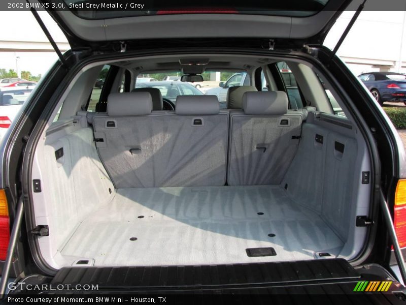 Steel Grey Metallic / Grey 2002 BMW X5 3.0i