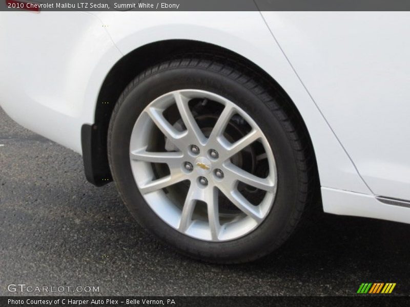 Summit White / Ebony 2010 Chevrolet Malibu LTZ Sedan