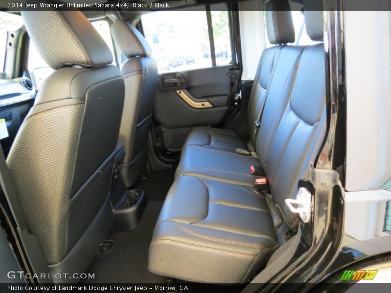 Black / Black 2014 Jeep Wrangler Unlimited Sahara 4x4