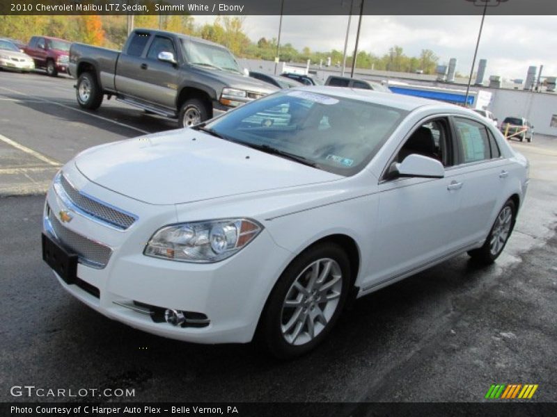 Summit White / Ebony 2010 Chevrolet Malibu LTZ Sedan