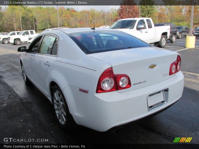 Summit White / Ebony 2010 Chevrolet Malibu LTZ Sedan