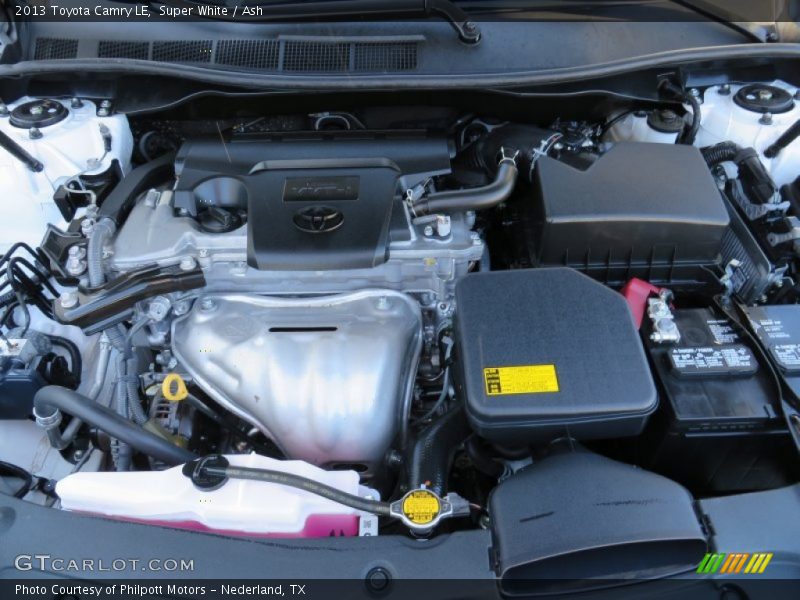Super White / Ash 2013 Toyota Camry LE