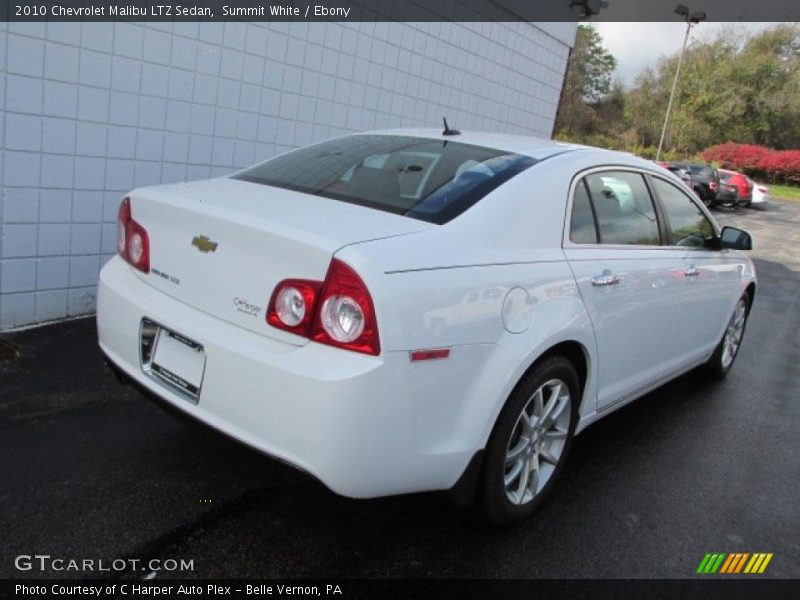 Summit White / Ebony 2010 Chevrolet Malibu LTZ Sedan