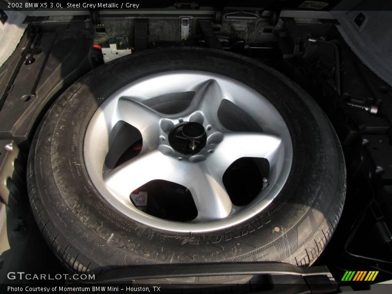 Steel Grey Metallic / Grey 2002 BMW X5 3.0i