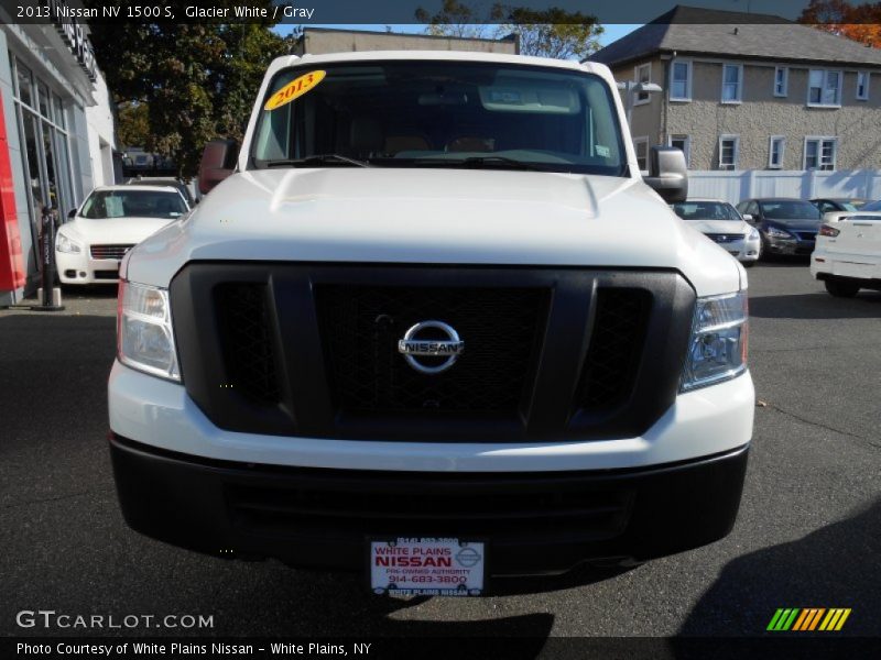 Glacier White / Gray 2013 Nissan NV 1500 S