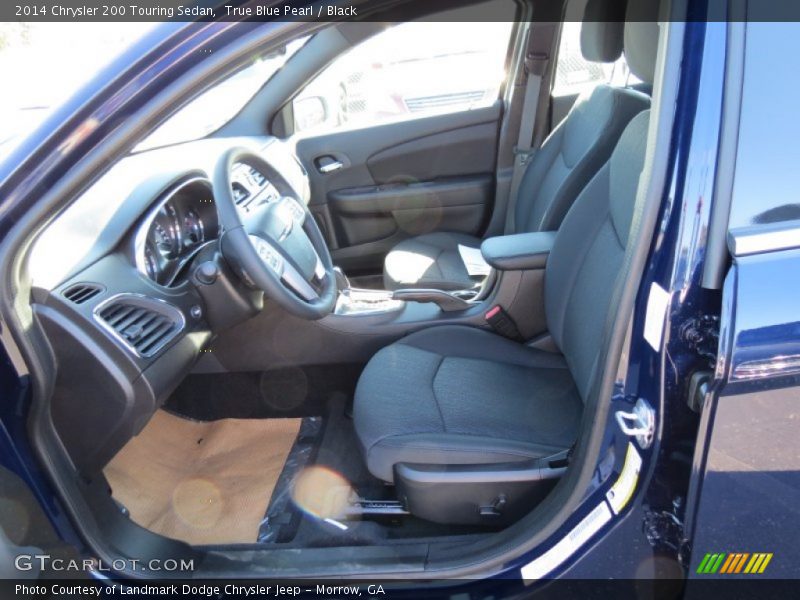 True Blue Pearl / Black 2014 Chrysler 200 Touring Sedan