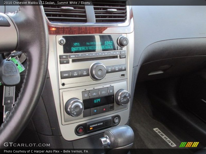 Summit White / Ebony 2010 Chevrolet Malibu LTZ Sedan