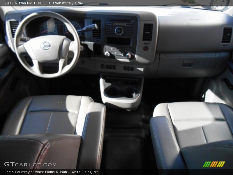 Glacier White / Gray 2013 Nissan NV 1500 S