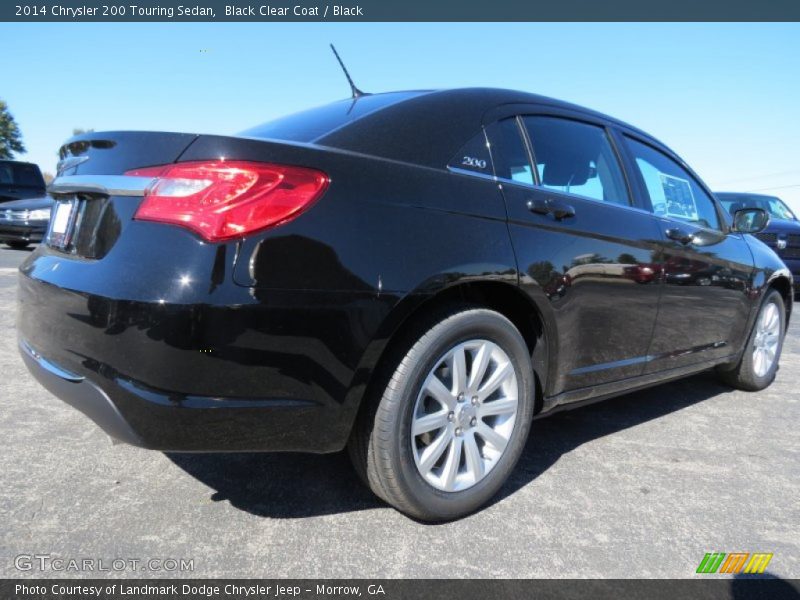 Black Clear Coat / Black 2014 Chrysler 200 Touring Sedan