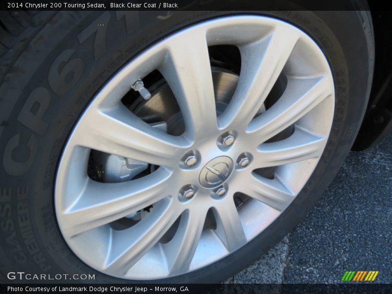 Black Clear Coat / Black 2014 Chrysler 200 Touring Sedan