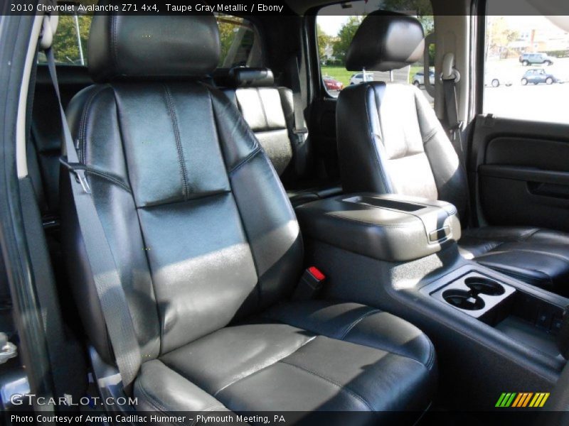 Taupe Gray Metallic / Ebony 2010 Chevrolet Avalanche Z71 4x4