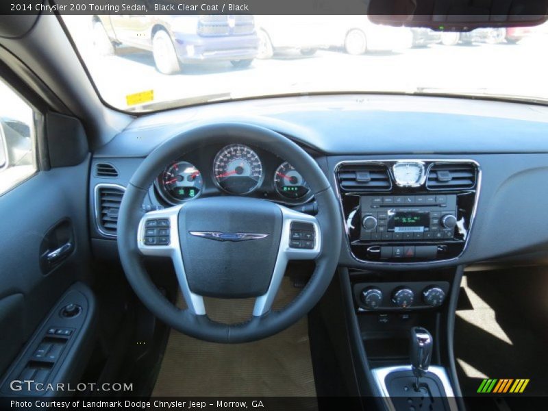 Black Clear Coat / Black 2014 Chrysler 200 Touring Sedan