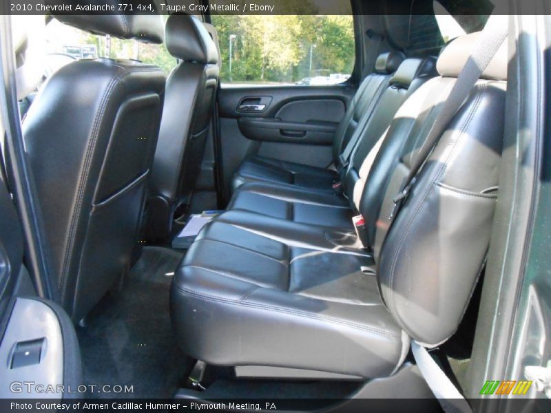 Taupe Gray Metallic / Ebony 2010 Chevrolet Avalanche Z71 4x4