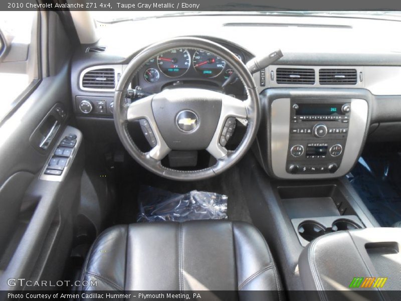 Taupe Gray Metallic / Ebony 2010 Chevrolet Avalanche Z71 4x4