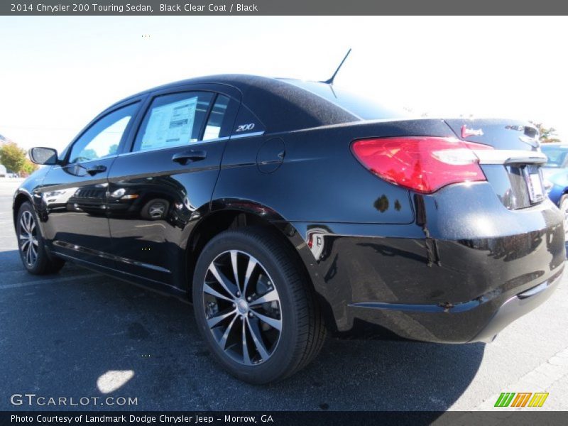 Black Clear Coat / Black 2014 Chrysler 200 Touring Sedan
