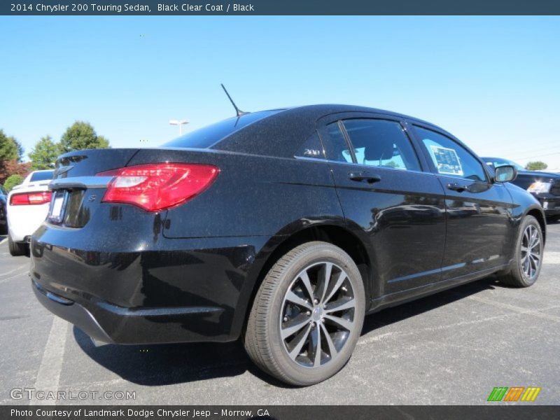 Black Clear Coat / Black 2014 Chrysler 200 Touring Sedan