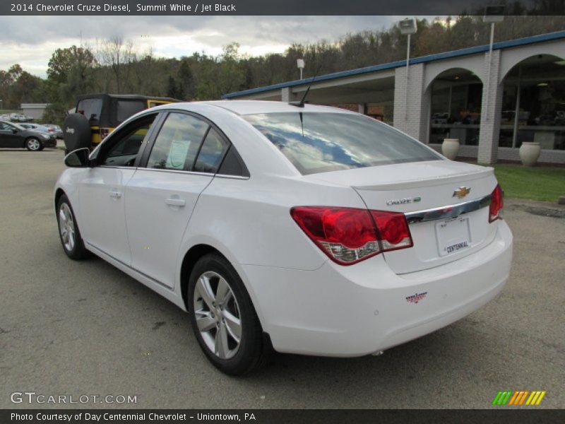 Summit White / Jet Black 2014 Chevrolet Cruze Diesel