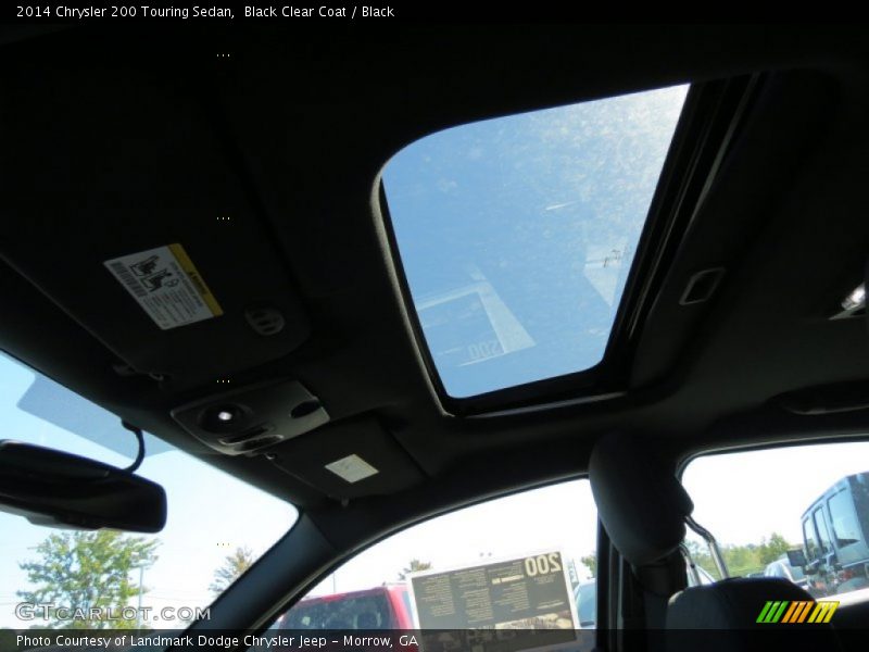 Black Clear Coat / Black 2014 Chrysler 200 Touring Sedan