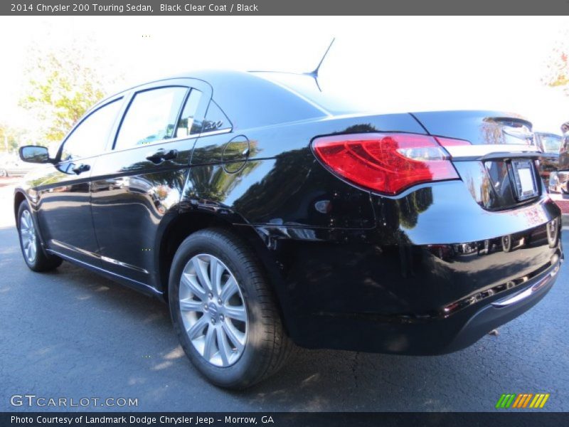 Black Clear Coat / Black 2014 Chrysler 200 Touring Sedan