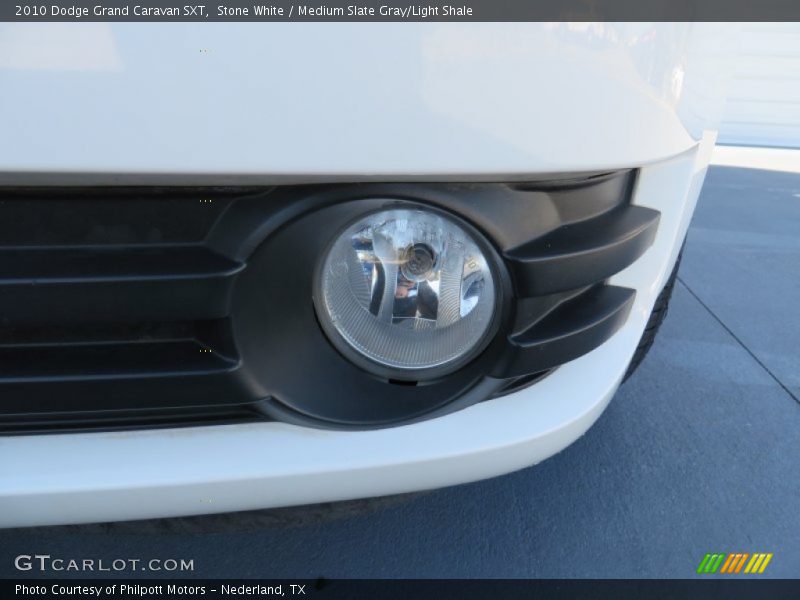 Stone White / Medium Slate Gray/Light Shale 2010 Dodge Grand Caravan SXT