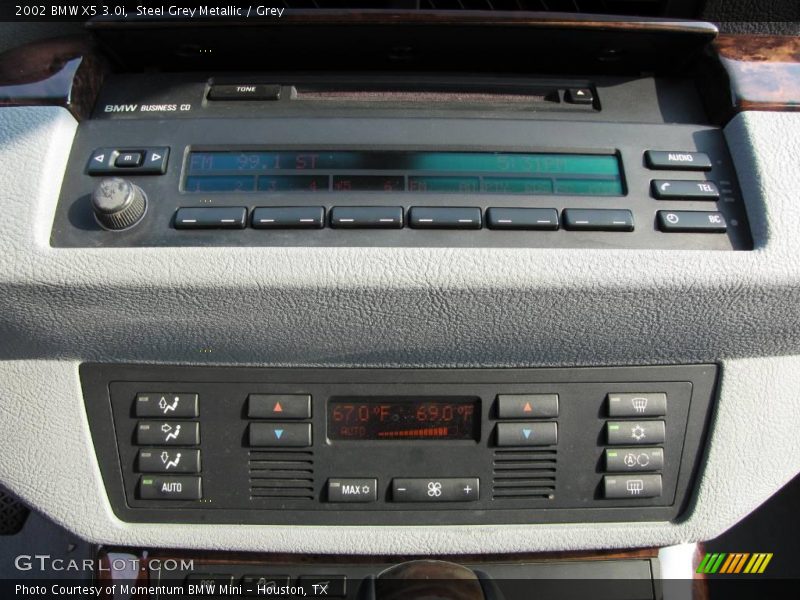 Steel Grey Metallic / Grey 2002 BMW X5 3.0i