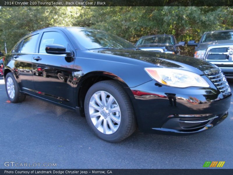 Black Clear Coat / Black 2014 Chrysler 200 Touring Sedan