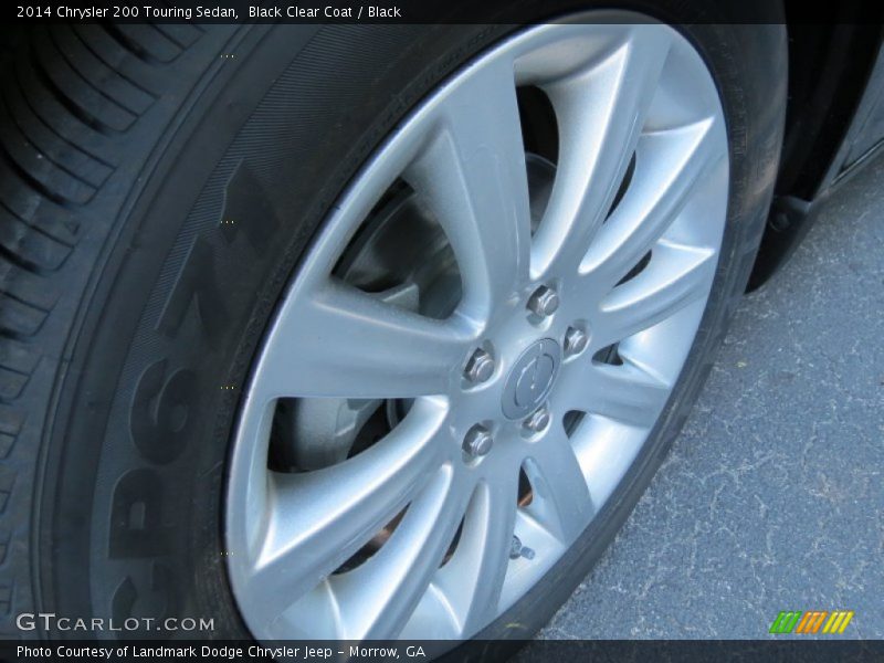 Black Clear Coat / Black 2014 Chrysler 200 Touring Sedan