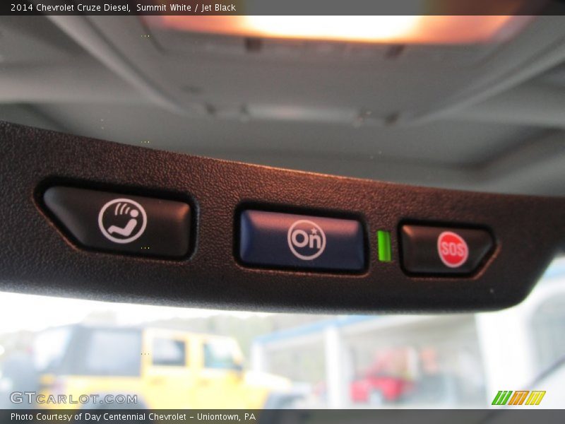 Summit White / Jet Black 2014 Chevrolet Cruze Diesel