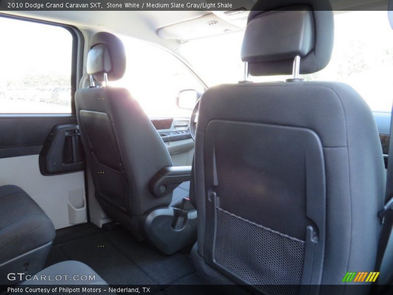 Stone White / Medium Slate Gray/Light Shale 2010 Dodge Grand Caravan SXT