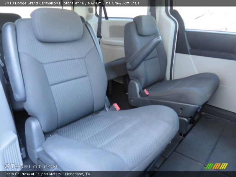 Stone White / Medium Slate Gray/Light Shale 2010 Dodge Grand Caravan SXT