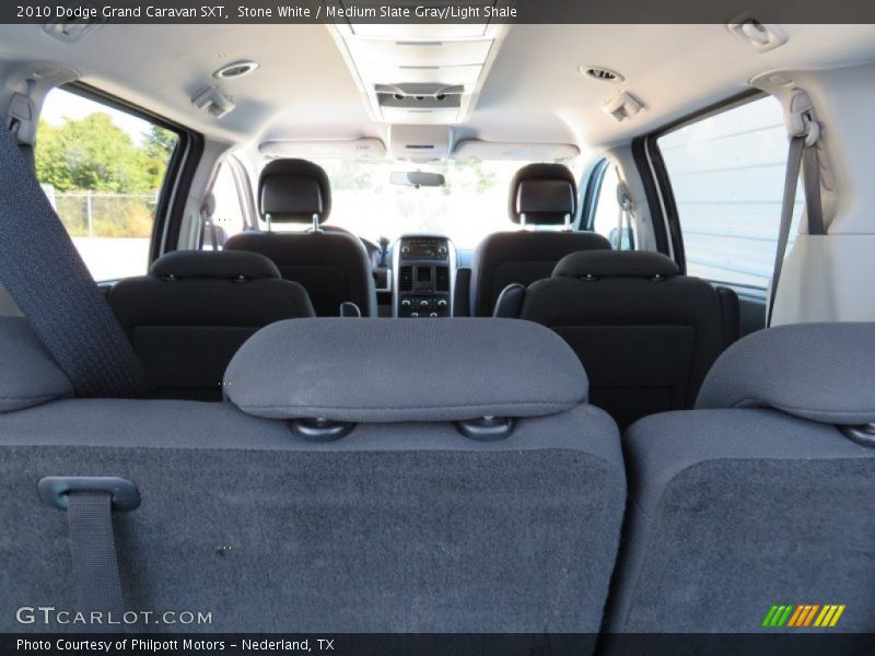 Stone White / Medium Slate Gray/Light Shale 2010 Dodge Grand Caravan SXT