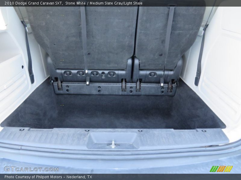Stone White / Medium Slate Gray/Light Shale 2010 Dodge Grand Caravan SXT