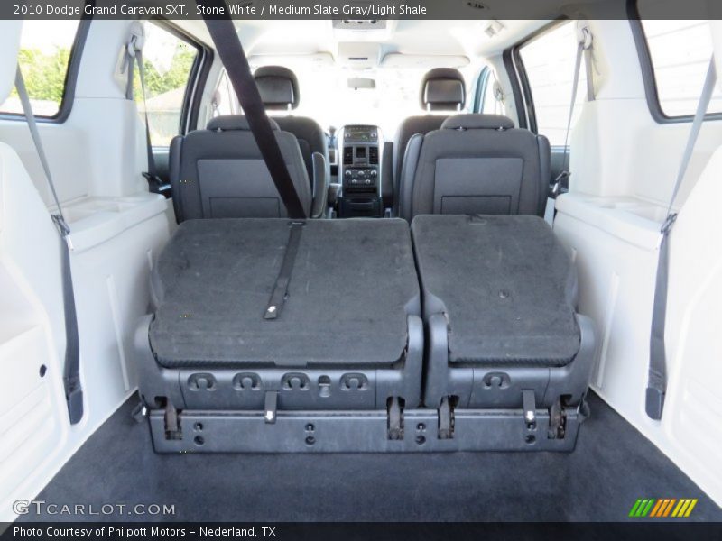 Stone White / Medium Slate Gray/Light Shale 2010 Dodge Grand Caravan SXT