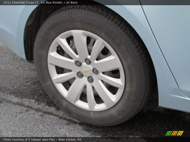 Ice Blue Metallic / Jet Black 2011 Chevrolet Cruze LT