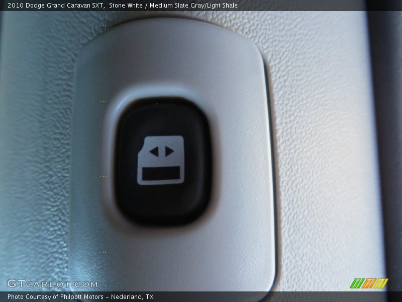 Stone White / Medium Slate Gray/Light Shale 2010 Dodge Grand Caravan SXT
