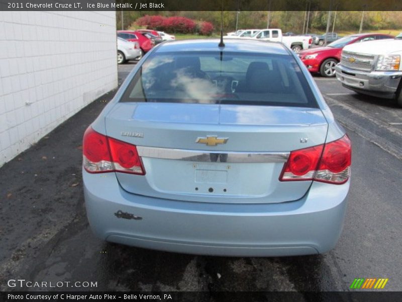 Ice Blue Metallic / Jet Black 2011 Chevrolet Cruze LT